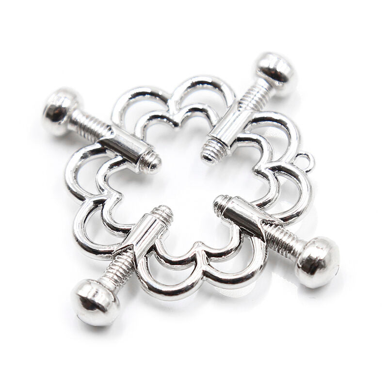 OHMAMA FETISH - PINZAS METALICAS FLOR